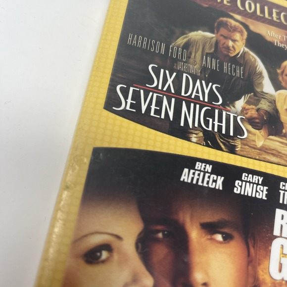 Six Days Seven Nights / Reindeer Games 2 DVD Collection Set‎ Harrison Ford - Picture 6 of 6